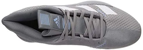 adidas Men's Pro Next 2019 Basketball Shoe, Light Onix/White/Glow Blue, 10.5 M US