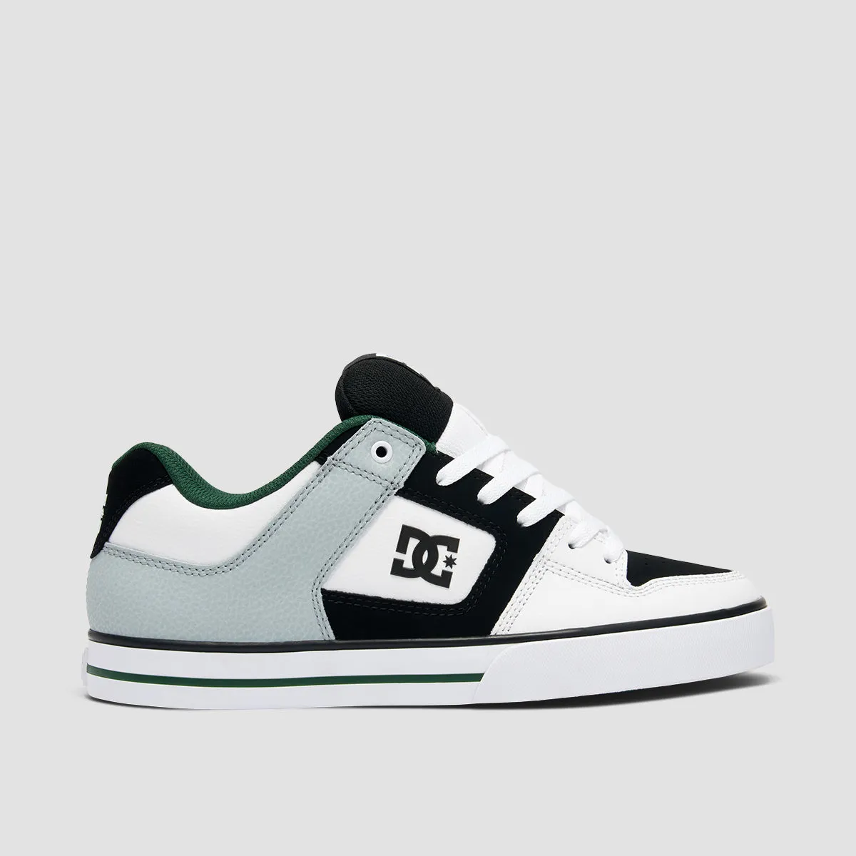 DC Pure Shoes - White/Black/Green