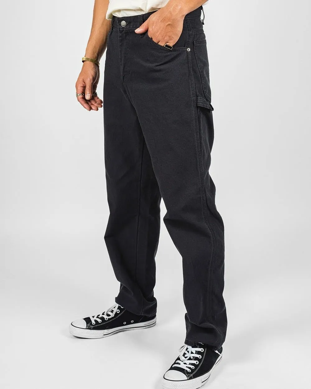 Dickies - 1939 Relaxed Fit Duck Jeans Rinsed Black