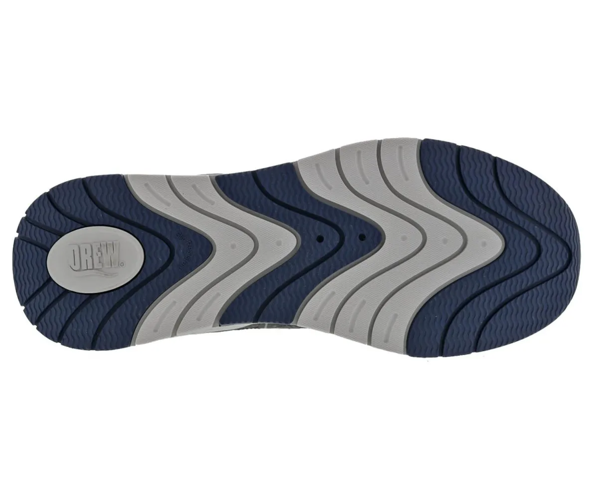 Drew Perform Men's Athletic Walking Shoe In Navy Combo