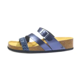 Esprit Flat Sandals Fabric Black Colour For Women