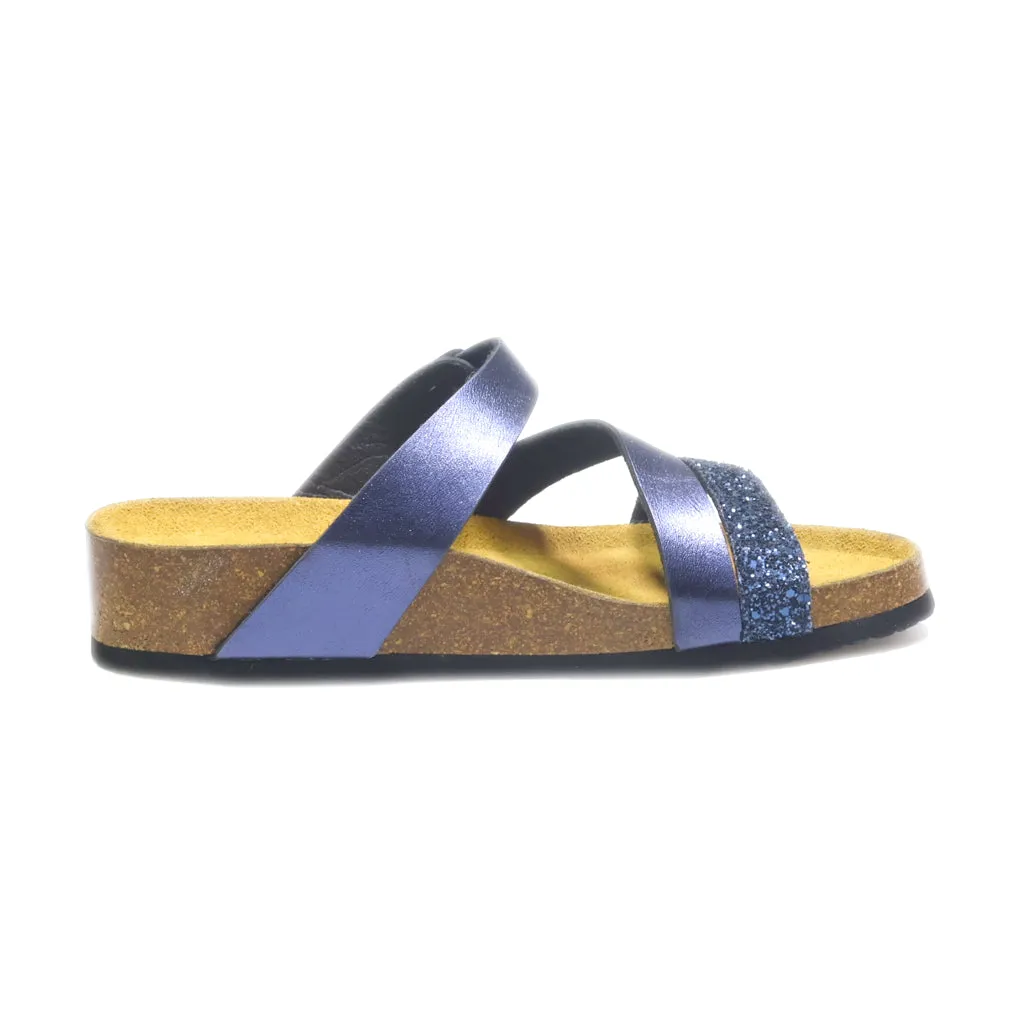 Esprit Flat Sandals Fabric Black Colour For Women