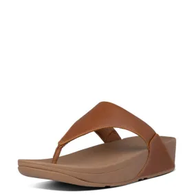 FitFlop Lulu Leather Sandals - Light Tan