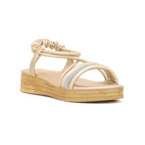 Golden Formal Sandal FR5091