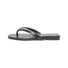 H&M Slippers Leather Black Colour For Women