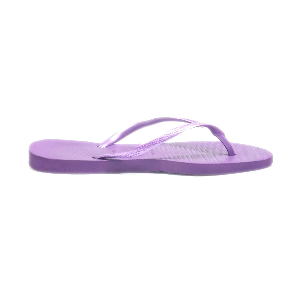 Havaianas Slippers Eva Purple Colour For Women