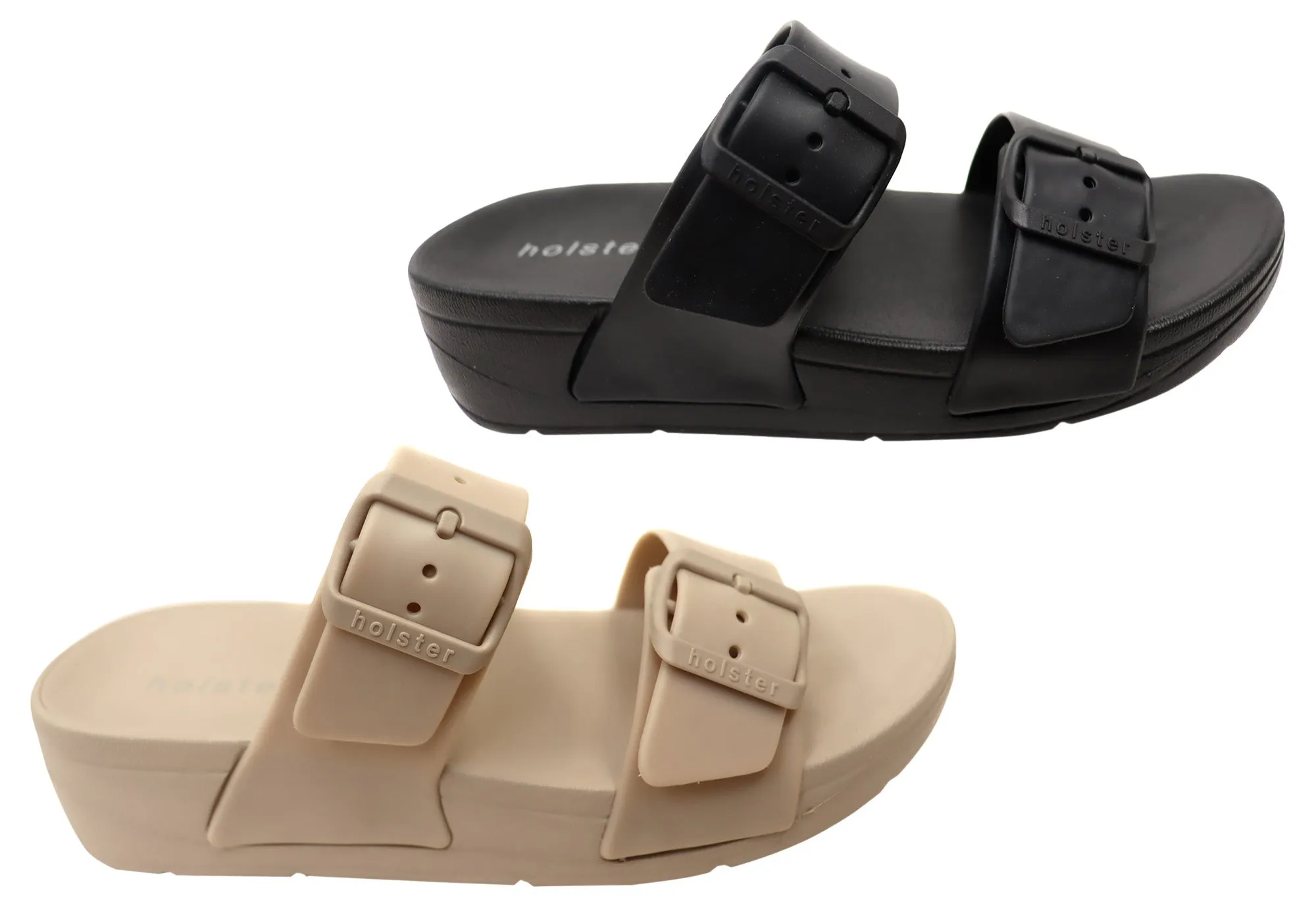 Holster Skyhigh Wedge Womens Comfortable Slides Sandals