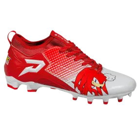 Knuckles the Echidna Football Cleats - Quantum Speed by Phenom Elite