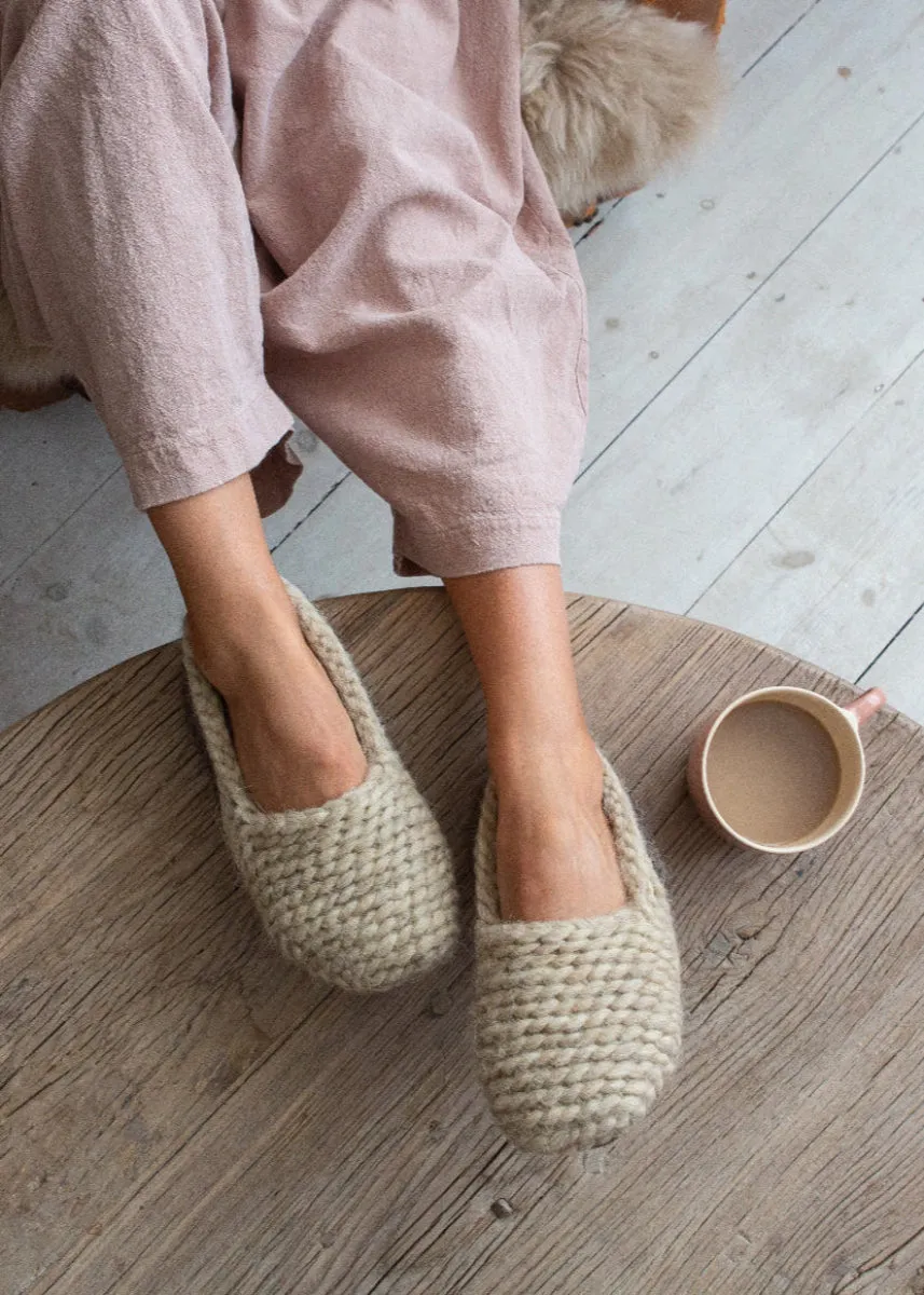 NEW - Knitted Ballet Slippers