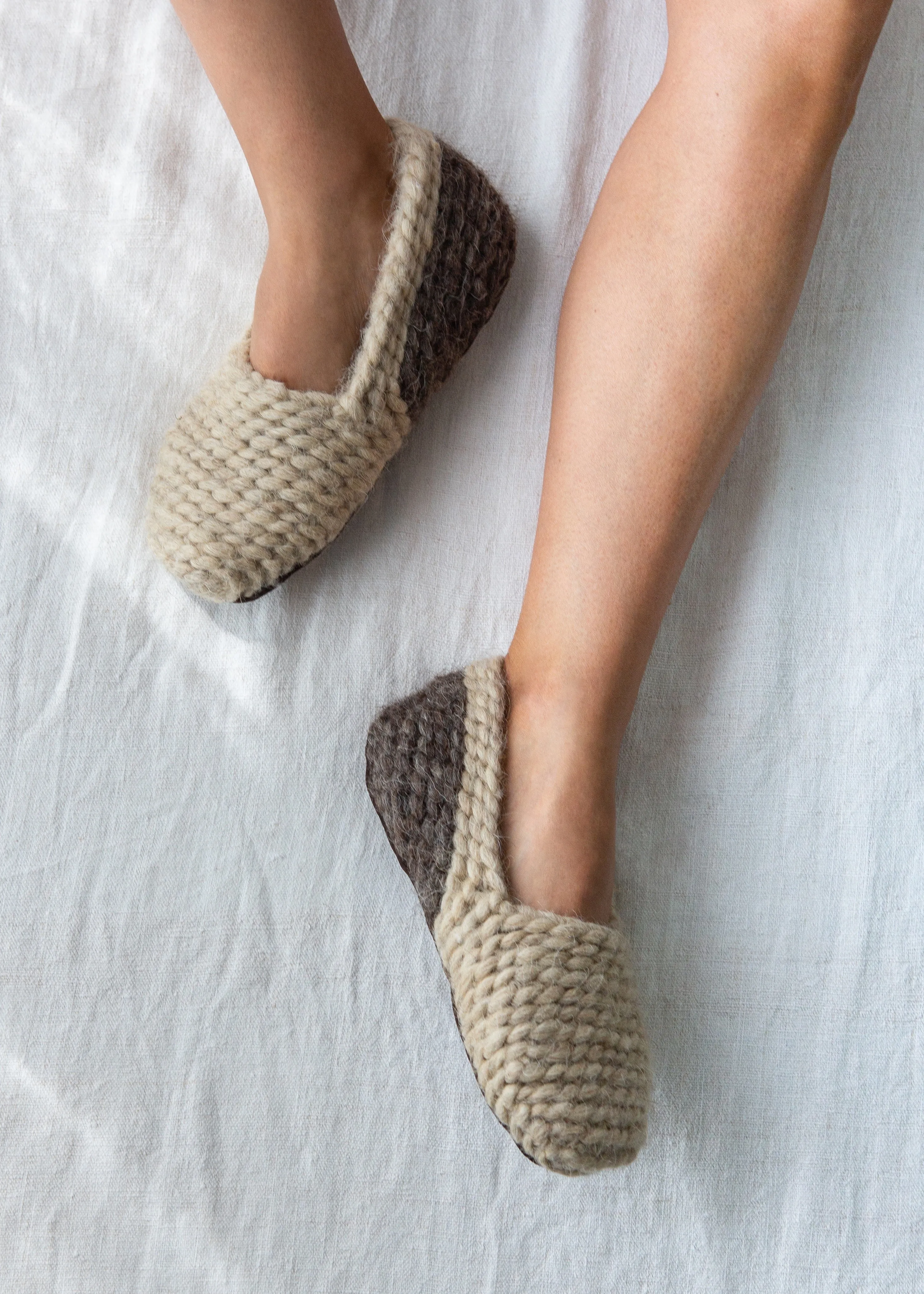 NEW - Knitted Ballet Slippers