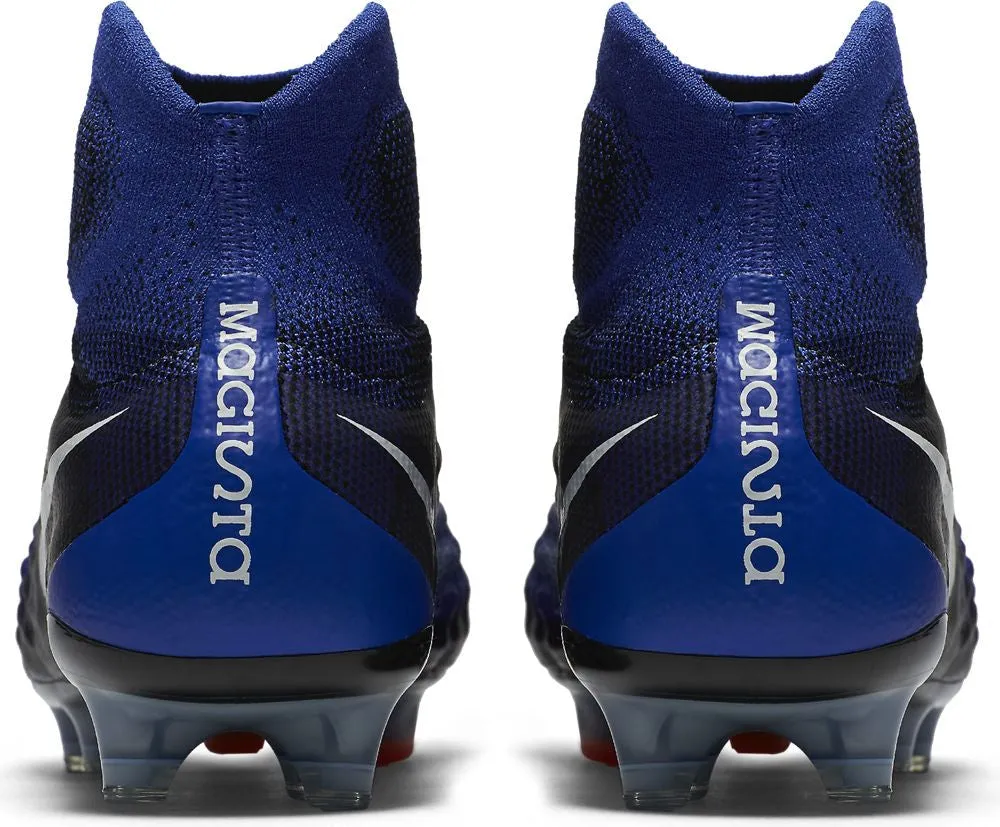 Nike Magista Obra II FG Soccer Boots - Black/Paramount Blue