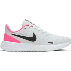 Nike Photon Dust/Black/Hyper Pink Revolution 5 Youth Sneaker