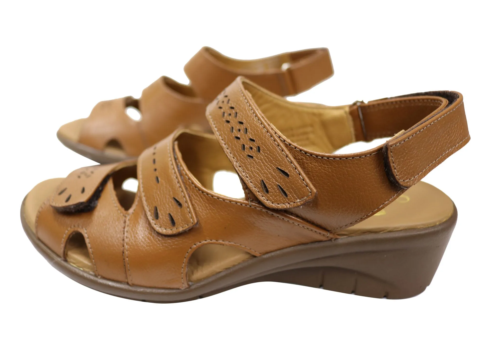 Opananken Katrina Womens Comfortable Brazilian Leather Sandals