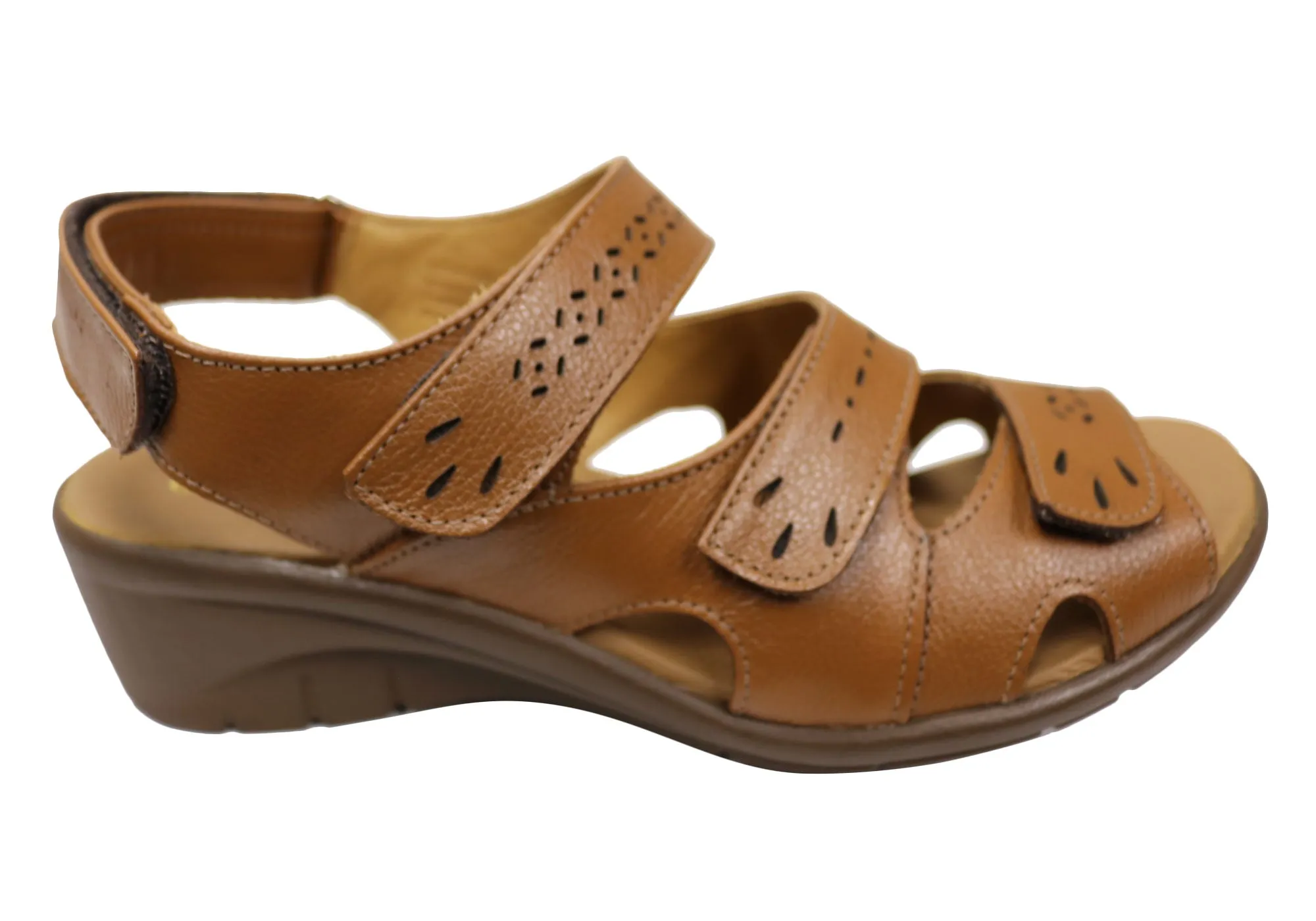 Opananken Katrina Womens Comfortable Brazilian Leather Sandals