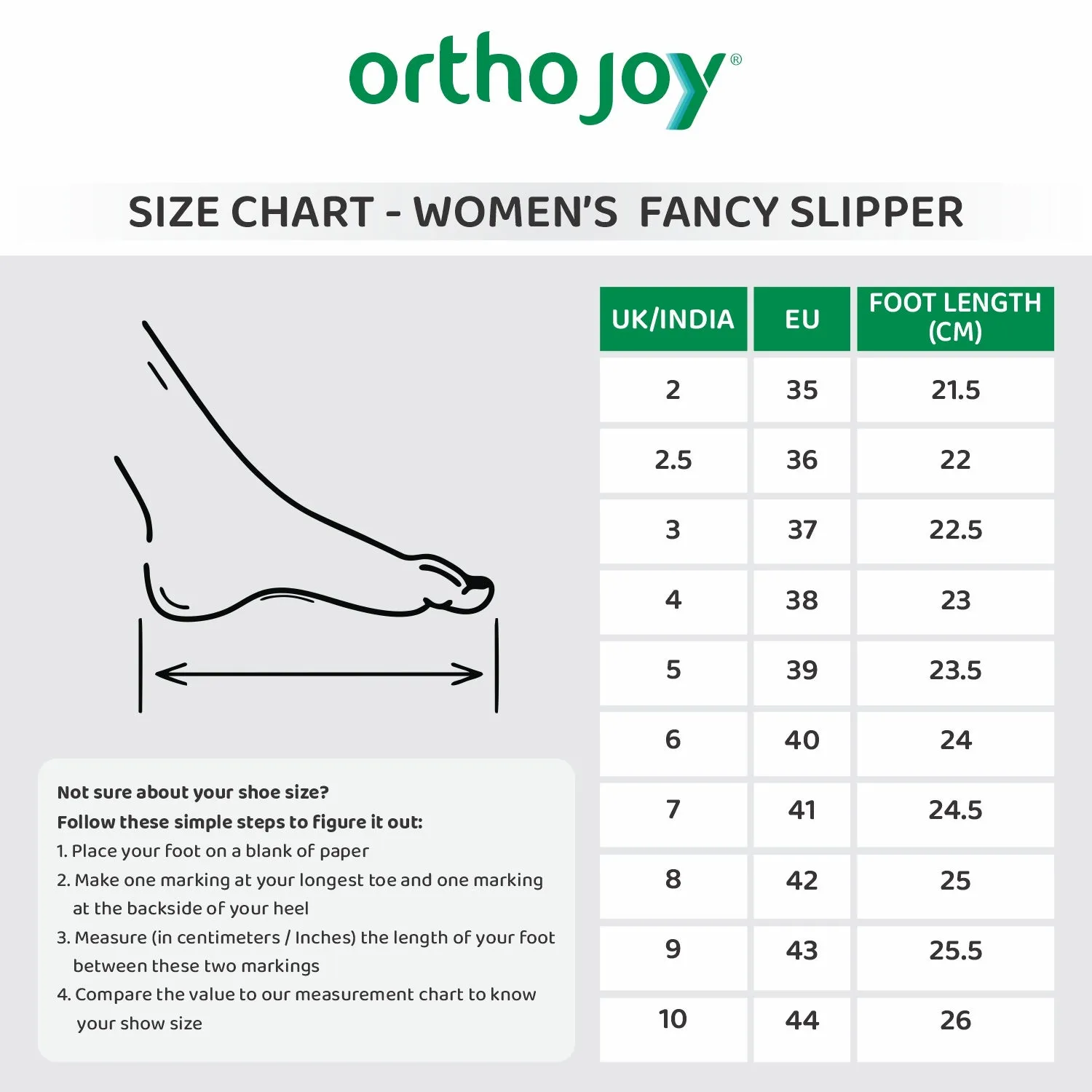 ORTHO JOY Extra Soft Women's Doctor Ortho Slippers