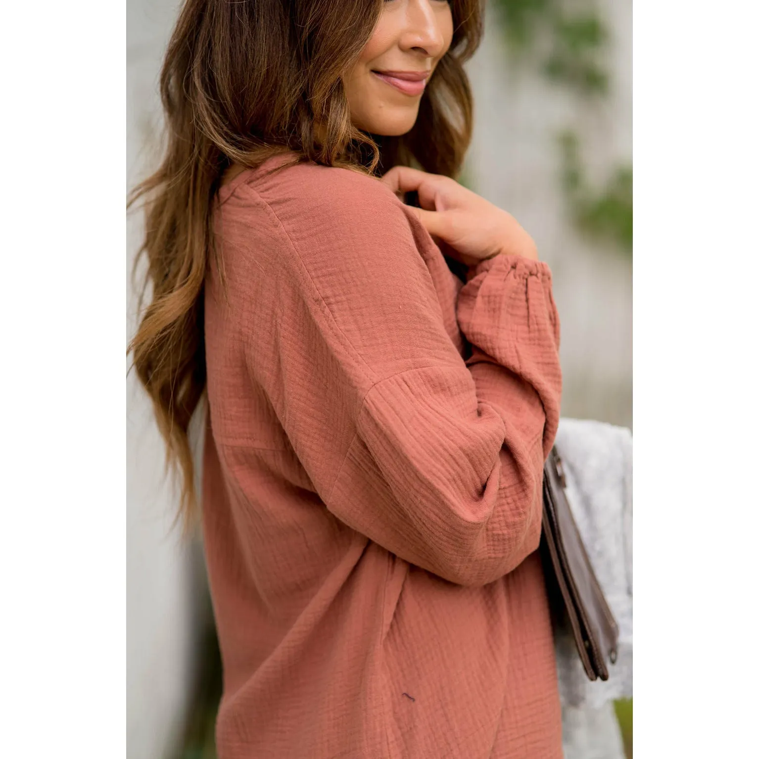 Pleasant Relaxed Blouse