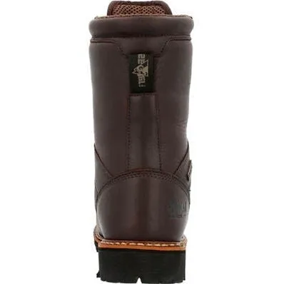 Rocky Men's Elk Stalker 10" Waterproof Outdoor Boot - Brown - RKS0564