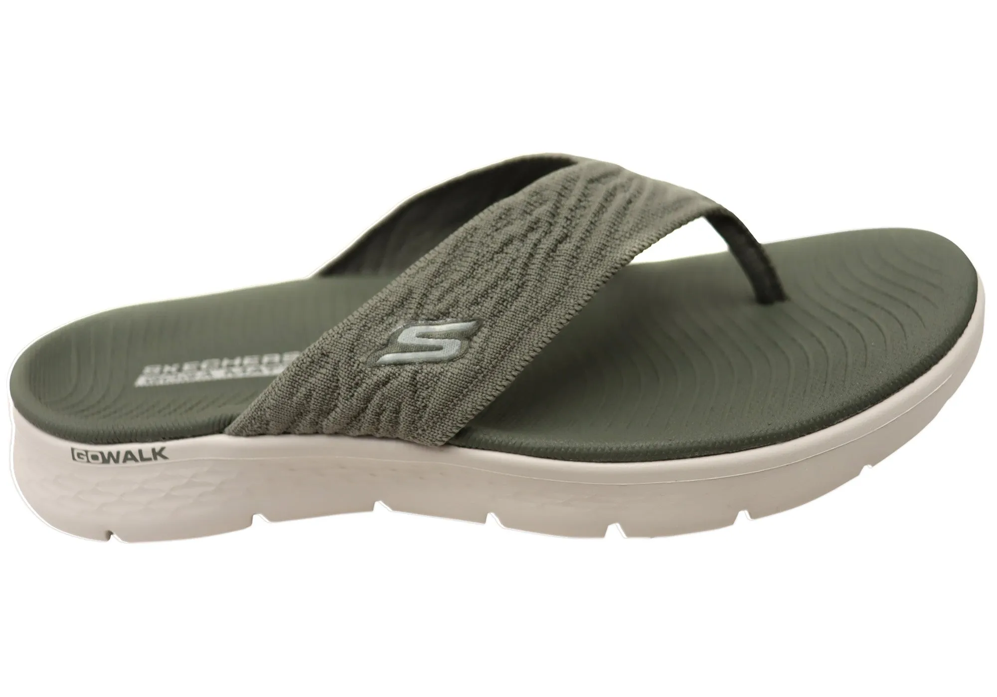 Skechers Womens GOwalk Flex Sandal Splendor Comfortable Thongs