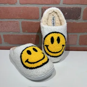 Slippers - Smiley Face - Yellow