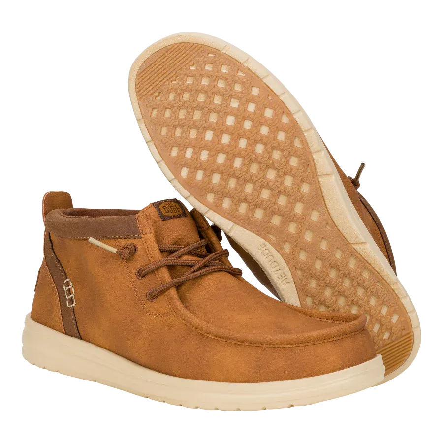 WALLY MID GRIPR CLASSIC COGNAC/TAN