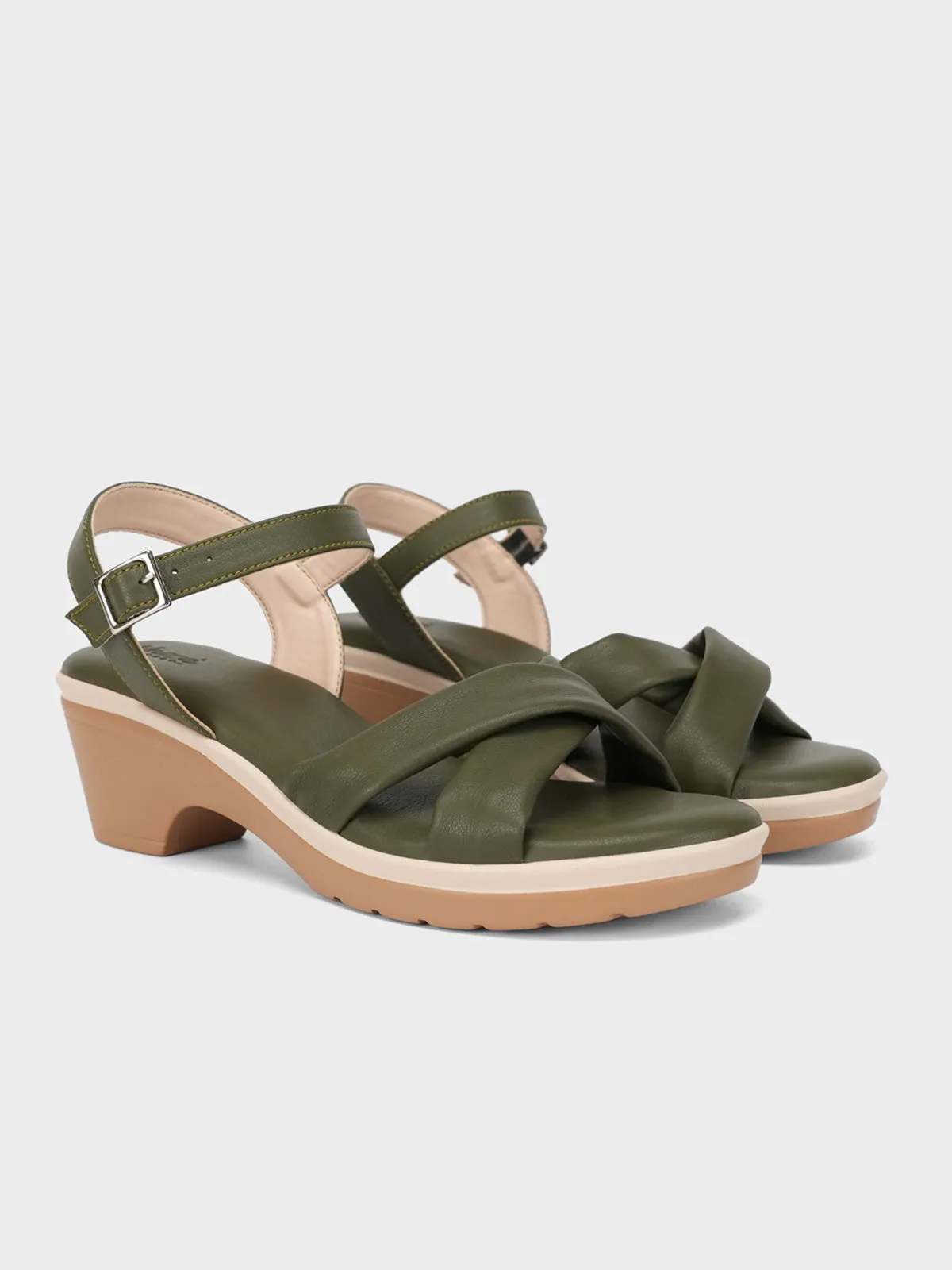 Women's "EILIDH" Crossover Strap Casual Sandals